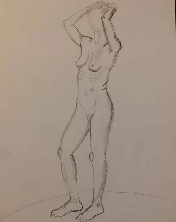 Stehend