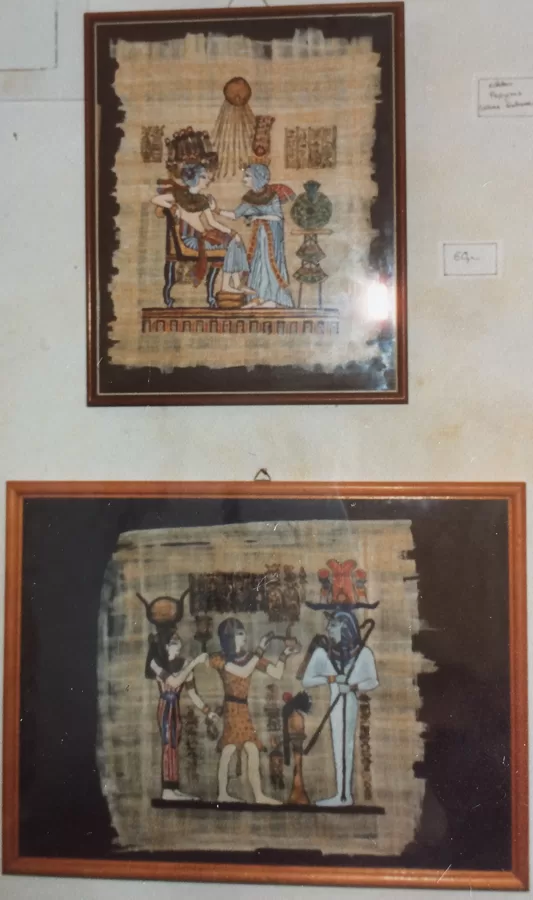 Papyruszeichnungen